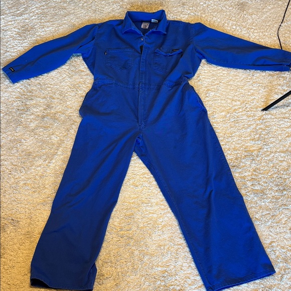 Workrite FR Westex UltraSoft Flame Resistant Coveralls Blue 52S (XL) Short